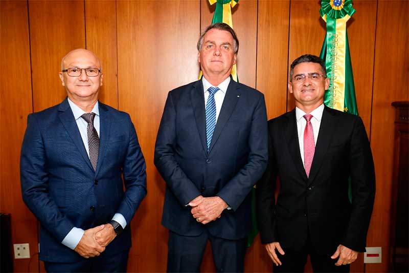 David Almeida e Bolsonaro