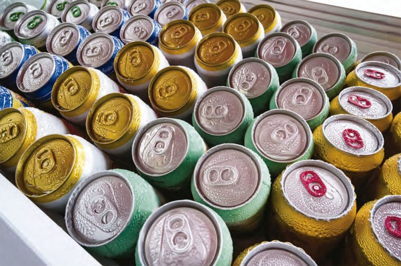 Cerveja em lata é a mais vendida e consumida no Brasil (Foto: Divulgação)