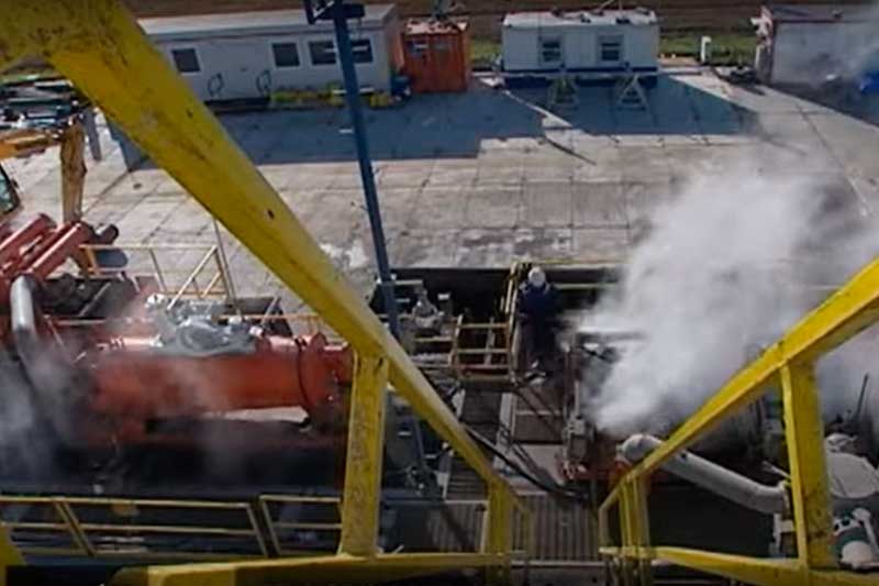 Exploração de gás de xisto mudou base energética nos EUA (Foto: Euronews/YouTube/Reprodução)