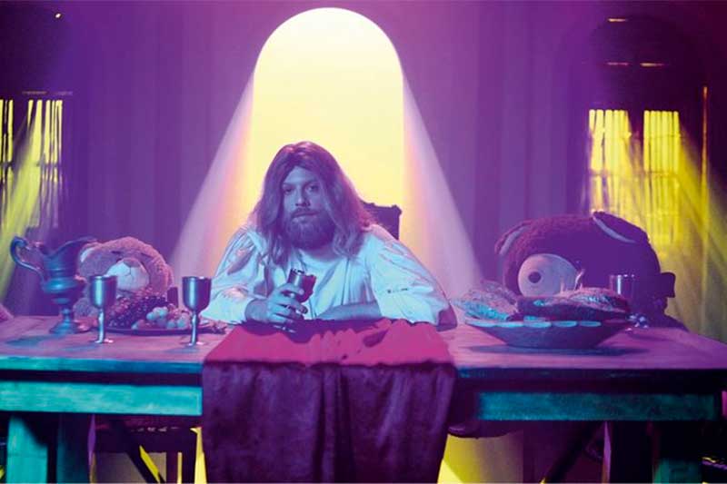 Fabio Porchat como Jesus no Especial de Natal: pela primeira vez em animação (Foto: Porta dos Fundos/Divulgação)