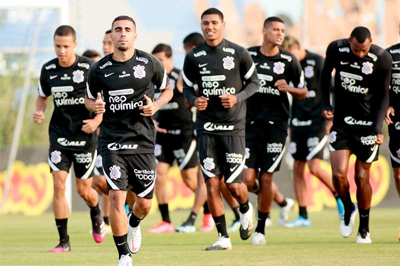 Jogadores do Corinthians: folha salarial será turbinada (Foto: Rodrigo Coca/Agência Corinthians)