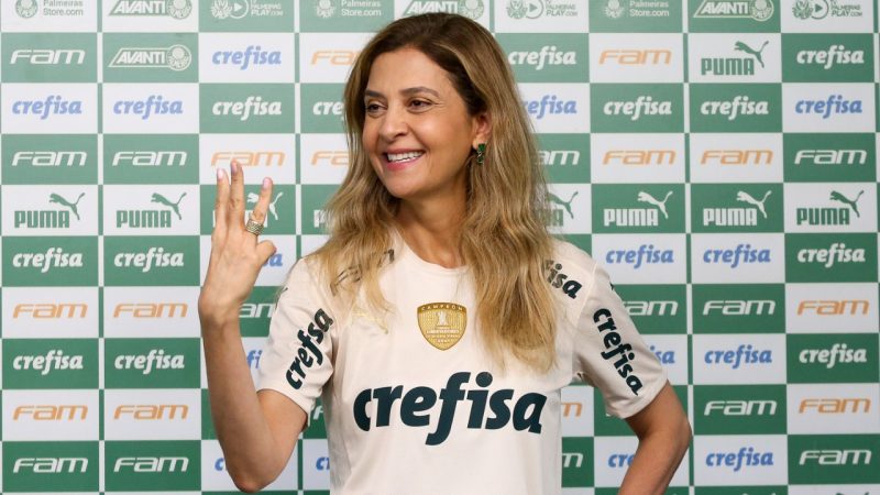 Presidente do Palmeiras, Leila Pereira (Foto: Fábio Menotti/Palmeiras)