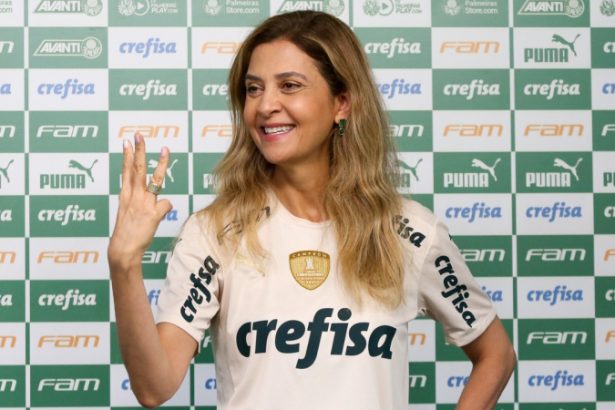 Presidente do Palmeiras, Leila Pereira (Foto: Fábio Menotti/Palmeiras)