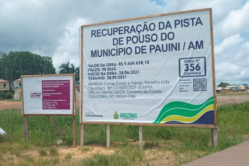 obra em pauini