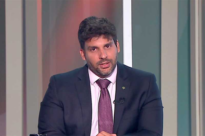 André Porciuncula anunciou mudança no patrocínio da Lei Rouanet (Foto: TV Brasil/Reprodução)