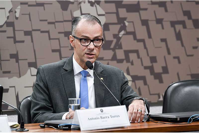 Antonio Barra Torres é o presidente da Anvisa (Foto: Leopoldo Silva/Agência Senado)