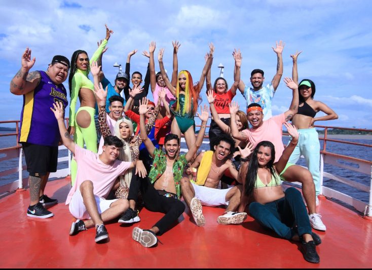 Personalidades do Amazonas participaram do clipe da nova música de Ruivinha de Marte (Foto: Arquivo Pessoal/Divulgação)