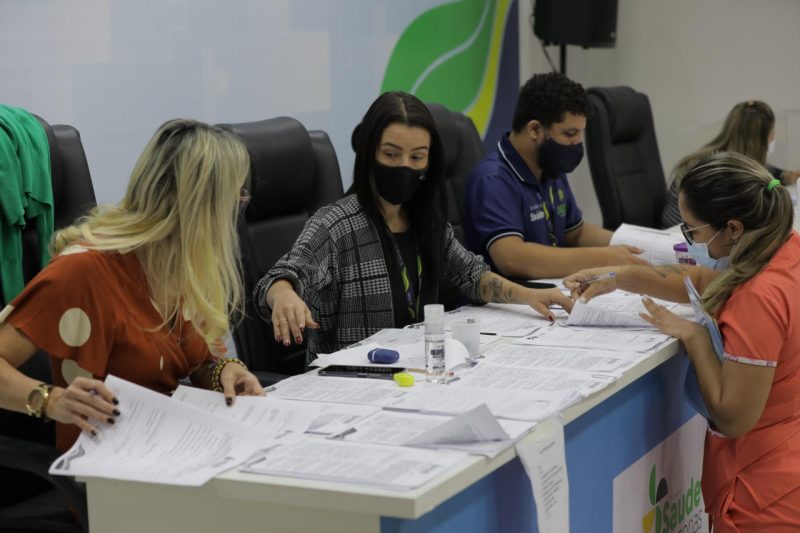 Secretaria de Saúde está finalizando as contrataçoes teporárias (Foto: Rodrigo Santos/SES-AM)