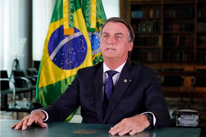 Jair Bolsonaro minimizou impacto da ômicron (Foto: Isac Nóbrega/PR)