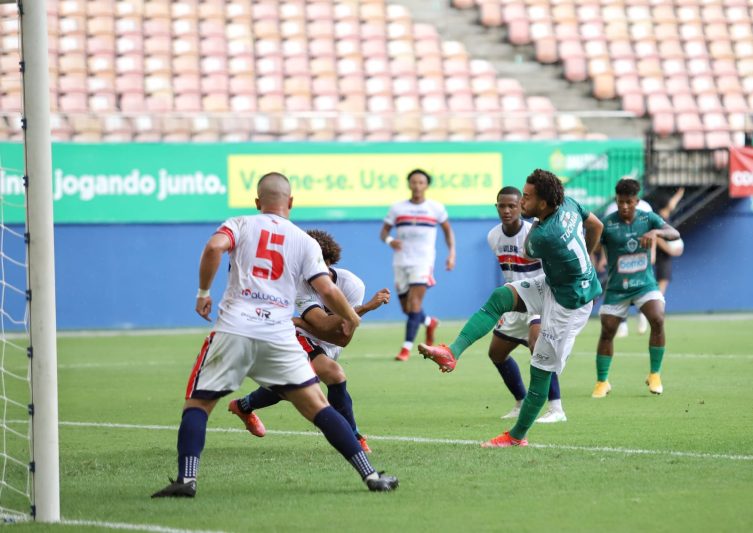 Júnior Palmares marcou o gol da vitória do Manaus FC sobre o Fast Clube (Foto: Ismael Monteiro/Manaus FC)