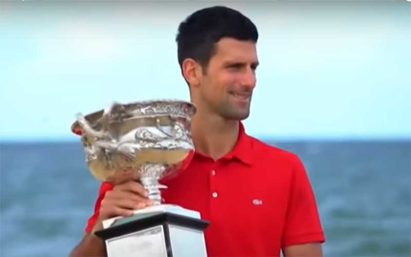 Novak Djokovic será deportado por não estar vacinado (Foto: YouTube/Reprodução)