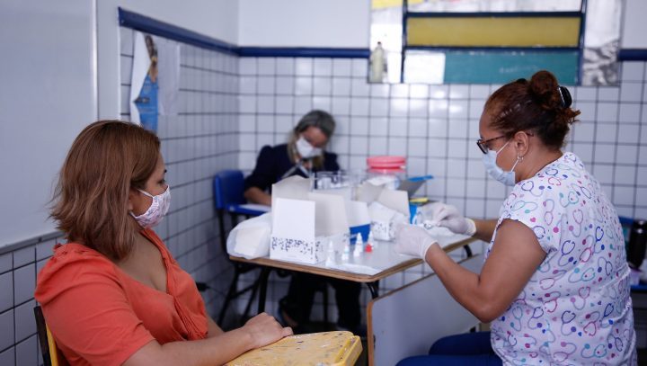 Profissionais da saúde foram afetados pela Covid em Manaus (Foto: João Viana/Semcom)