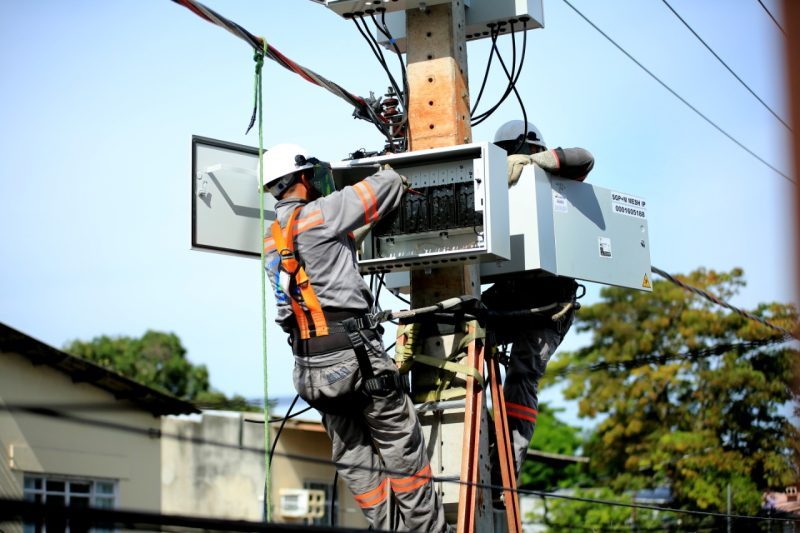 Sistema de Medição de Consumo está sendo instalada desde o início da semana (Foto: Divulgação/Amazonas Energia)