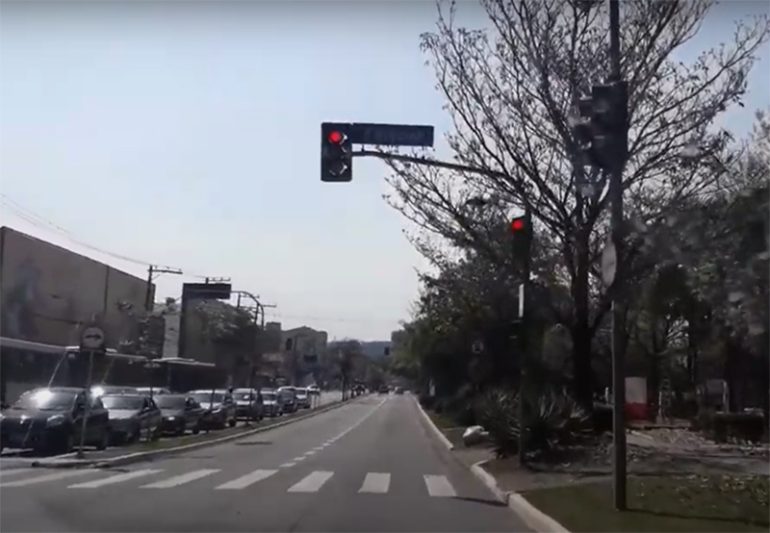Avenida em Jabaguara: casos de roubos aumentou no bairro paulista (Foto: YouTube/Reprodução)