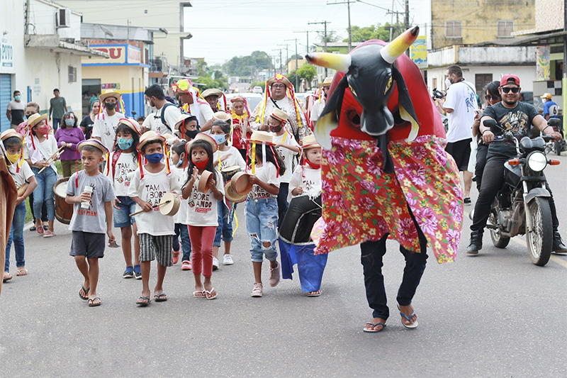 Boi Pavulagem fará apresentação nas ruas de Maués (Foto: Up Comunicação/Divulgação)