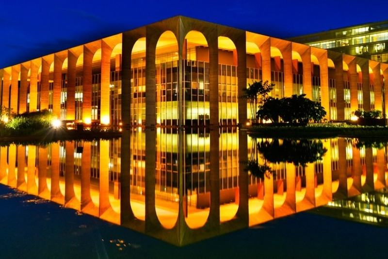 O Palácio Itamaraty é a sede do Ministério das Relações Exteriores (Foto: Divulgação/Secom)