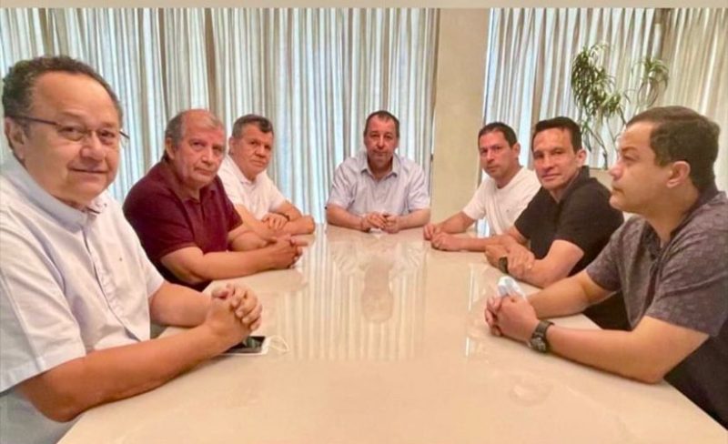 Reunião da bancada em Brasília (Foto: Divulgação)