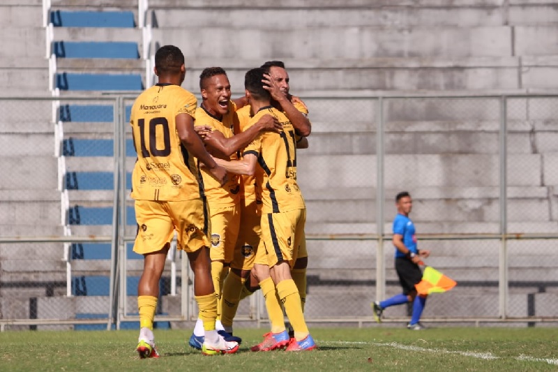 Em rodada de muitos gols, Amazonas venceu o JC por 7 a 0 (Foto: Jadison Sampaio/Amazonas)