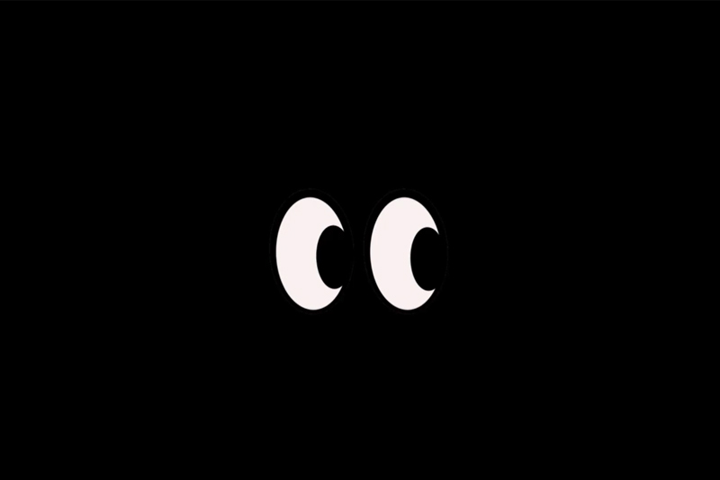 Imagem de olhos em fundo negro gera mistério no BBB (Foto: Instagram/Reprodução)