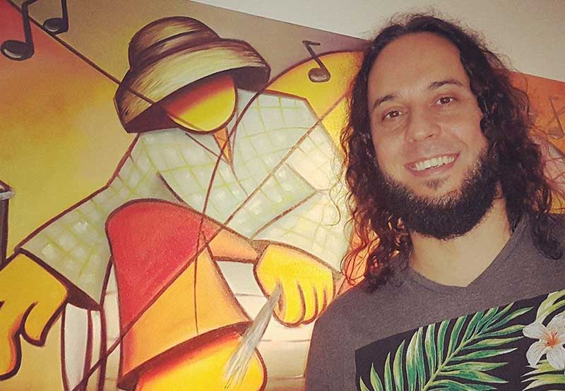 Gabriel, O Pensador revelou que tem alopecia (Foto: Facebook/Reprodução)