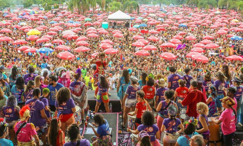 Evento Carnavalesco no Rio de Janeiro em 2020 (Foto: Fernando Maia/Riotur)