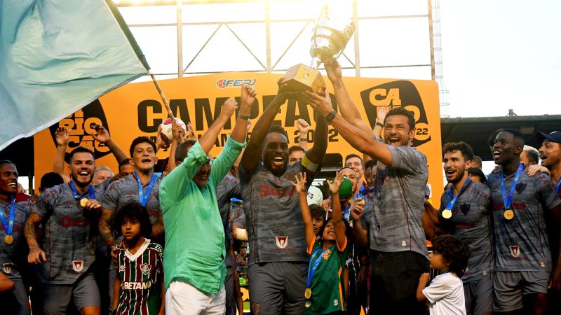 Fluminense conquistou a Taça Guanabara por antecipação (Foto: Mailson Santana/FFC)