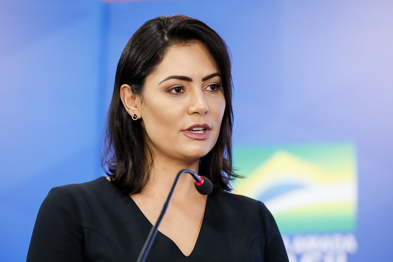 Filha de Michelle Bolsonaro ganha cargo em Brasília do governo de SC