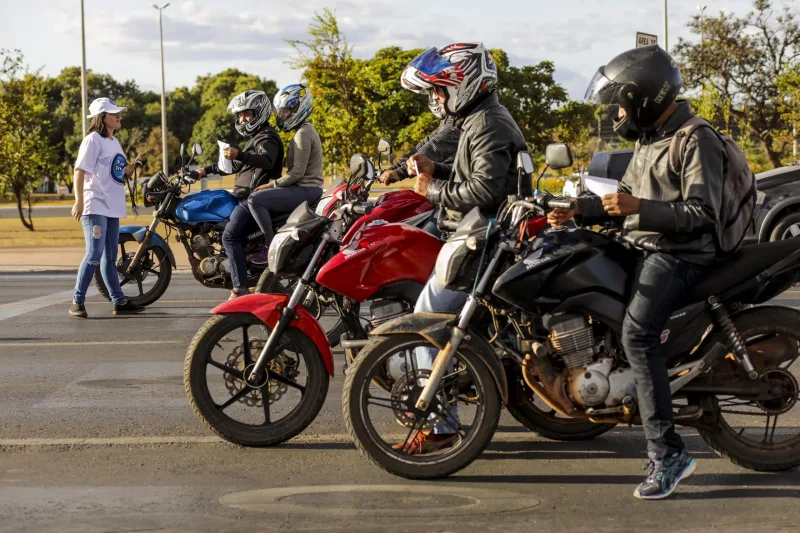 Fabricação e venda de motocicletas registrou aumento em fevereiro de 2022 (Foto: Paulo Victor Lago/Abraciclo)