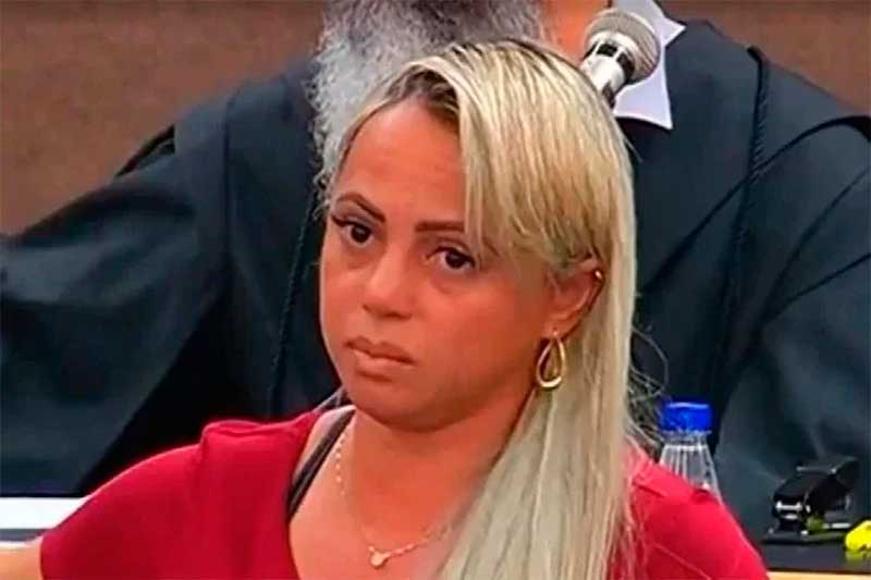Adriana Ferreira Almeida cumpre pena em prisão do Rio de Janeiro (Foto: TV Globo/Reprodução)