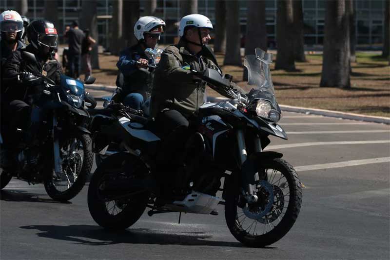 Presidente Jair Bolsonaro participará de mais uma motociata (Foto: Marcello Casal Jr/ABr)