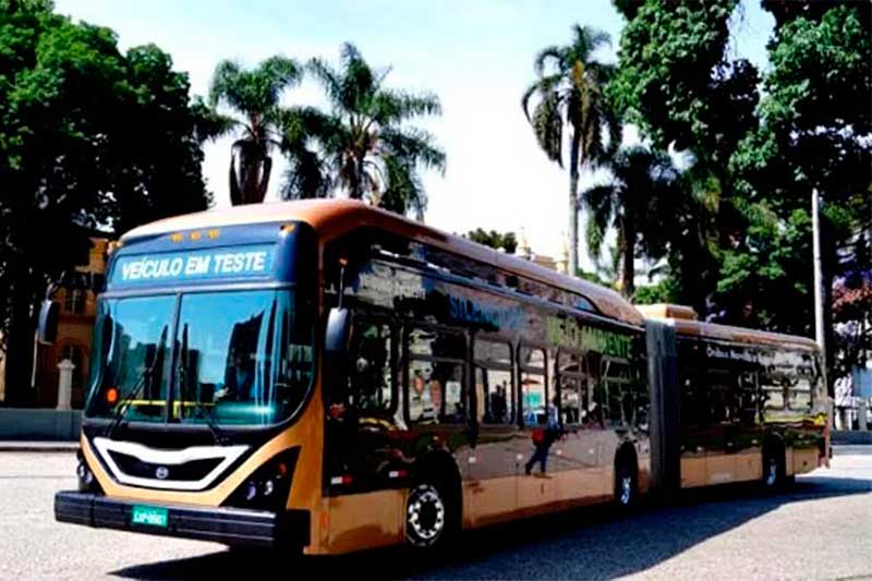 Ônibus elétricos são tendência no transporte de passageiros (Foto: Prefeitura de Curitiba/Divulgação)