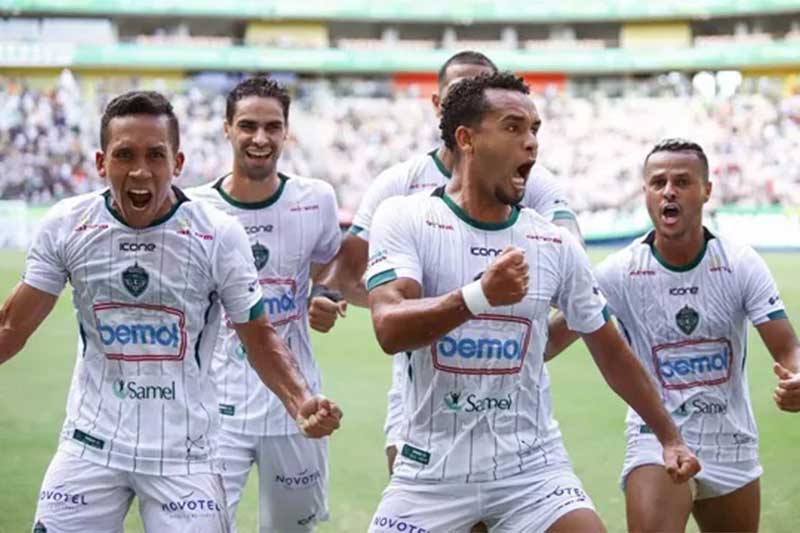 Felipe Baiano marcou gol do Manaus (Foto: Ismael Monteiro/Manaus FC/Instagram)