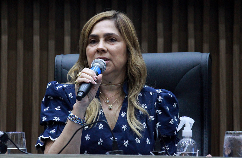 Secretária Dulce Almeida anunciou realização do concurso (Foto: Robervaldo Rocha/CMM)