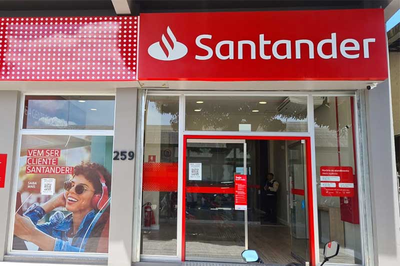 Agência do Santander em Tefé será inaugurada dia 19 de abril (Foto: Santander/Divulgação)