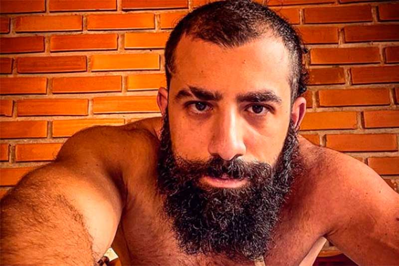 Ator Kaysar Dadour revelou que teve depressão ao tirar a barba (Foto: Instagram/Reprodução)