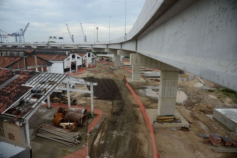 Volume de obras públicas de infraestrutura diminuiu no governo Bolsonaro (Foto: Thomáz Silva/Agência Brasil)