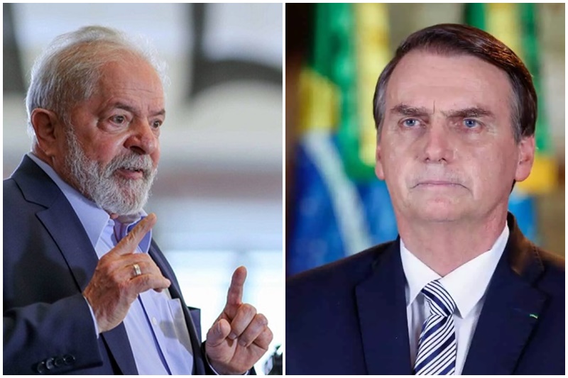 Lula se mantém à frente de Bolsonaro nas sondagens eleitorais (Fotos: Ricardo Stuckert/PT e Isaac Nóbrega/PR)