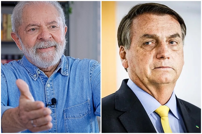 Lula mantém dianteira sobre Jair Bolsonaro em pesquisa (Fotos: Ricardo Stuckert/PT e Alan Santos/PR)