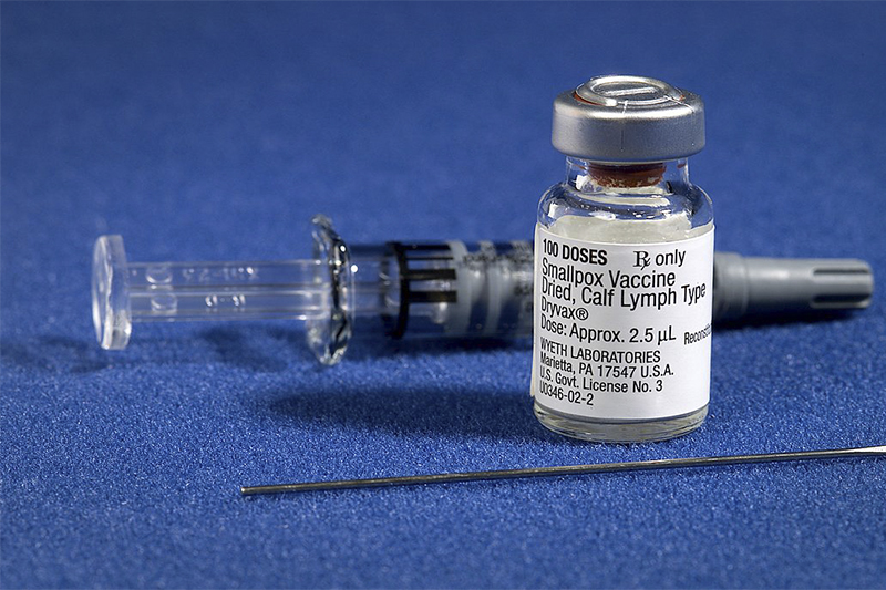 Vacina contra a varíola deixou de ser aplicada em 1979 (Foto: Opas/Wikipédia)