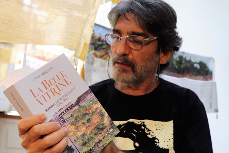 Artista plástico e escritor Otoni Mesquita (Foto: SEC/Divulgação)