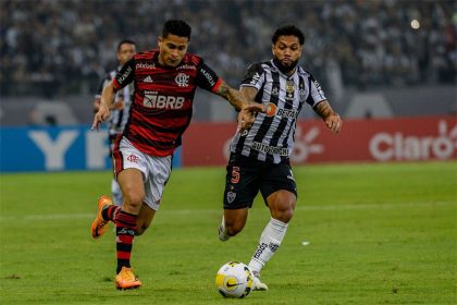 Atlético-MG levou a melhor sobre o Flamengo (Foto: Marcelo Cortes/CRF)