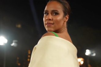 Atriz Zawe Ashton anunciou gravidez (Foto: YouTube/Reprodução)