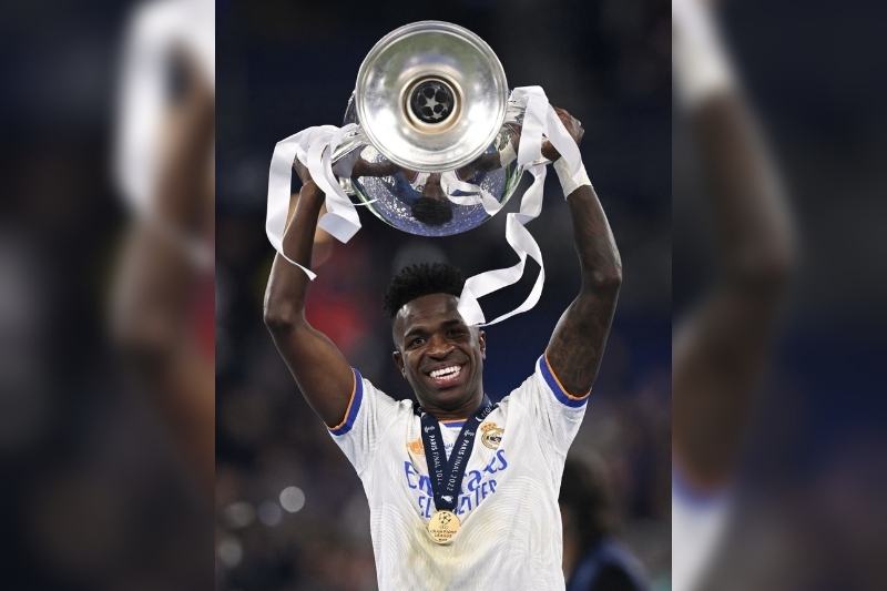 Vinicius Junior marca e garante o 14º título do Real Madrid na