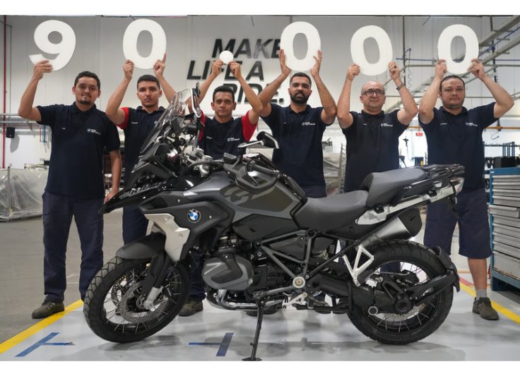 BMW Motorrad comemora marca de 90 mil unidades produzidas na Zona Franca de Manaus (Foto: Divulgação)