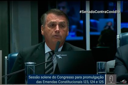 Jair Bolsonaro no Congresso