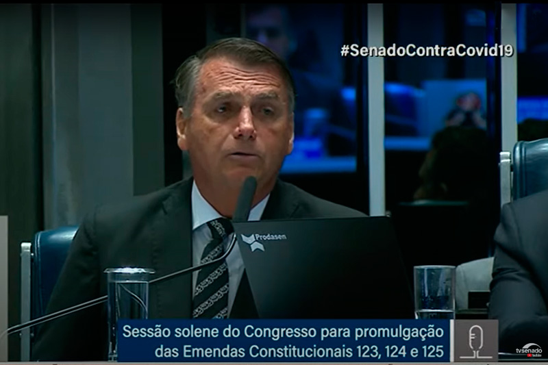 Jair Bolsonaro no Congresso