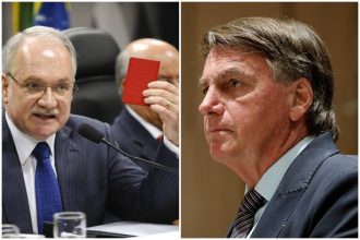 Edson Fachin é alvo de ataques de Bolsonaro (Fotos: Marcos Oliveira/AS e Alan Santos/PR)