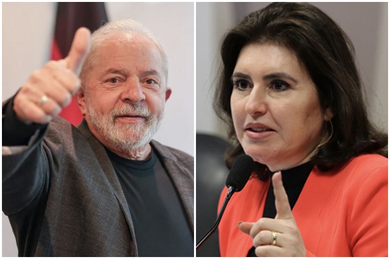 MDB está dividido entre apoio a Lula e lançar Simone Tebet candidata (Fotos: Ricardo Stuckert/PT e Fábio Rodrigues Pozzebom/ABr)