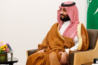 o Principe Herdeiro da Arábia Saudita, Mohammed Bin Salman