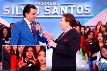 L de Lula no Silvio Santos